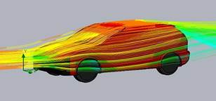 An&aacute;lisis aerodin&aacute;mico con las ventanas cerradas